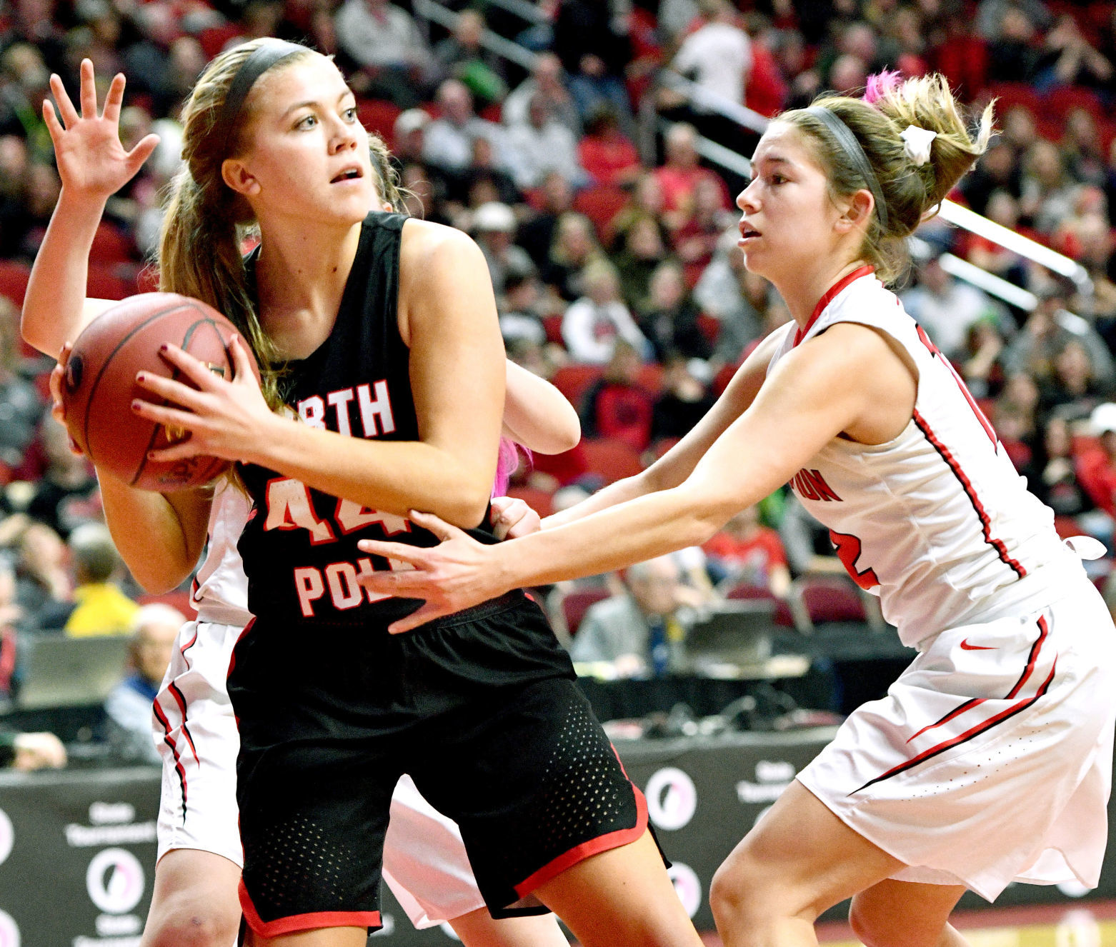 Davenport Assumption vs North Polk state basketball